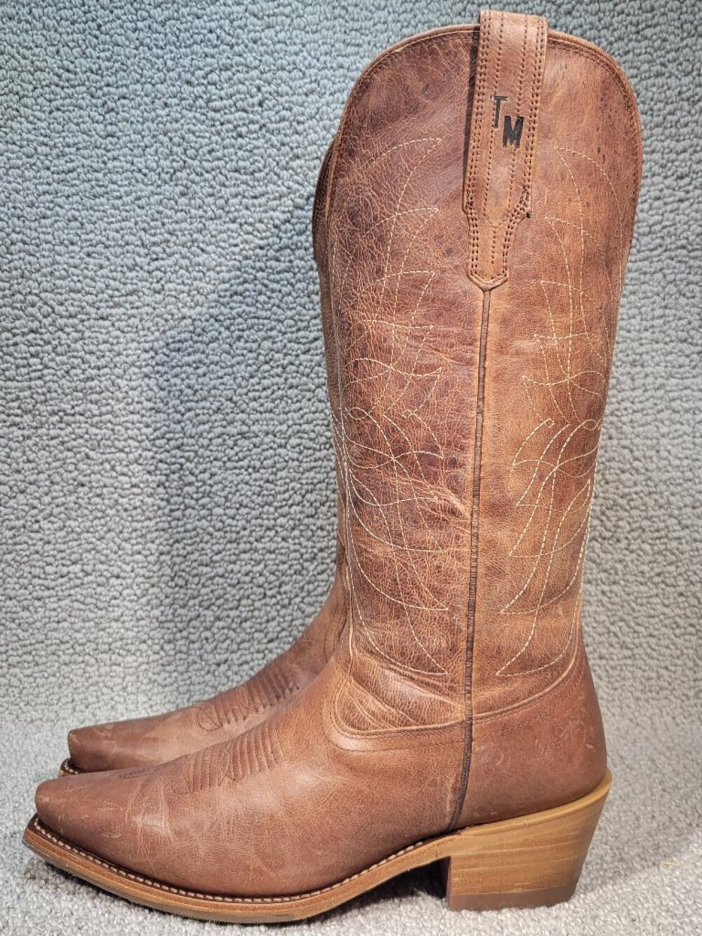 Tecovas The Annie Monarch Women's US Size 8B Scotch Goat Cowgirl Boots